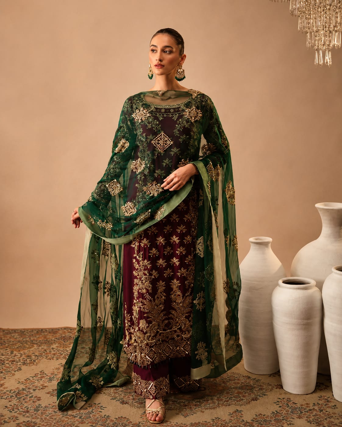 Long Shirt with Plazo