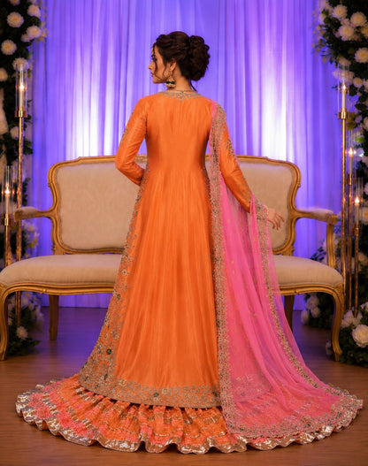 lehenga with long shirt