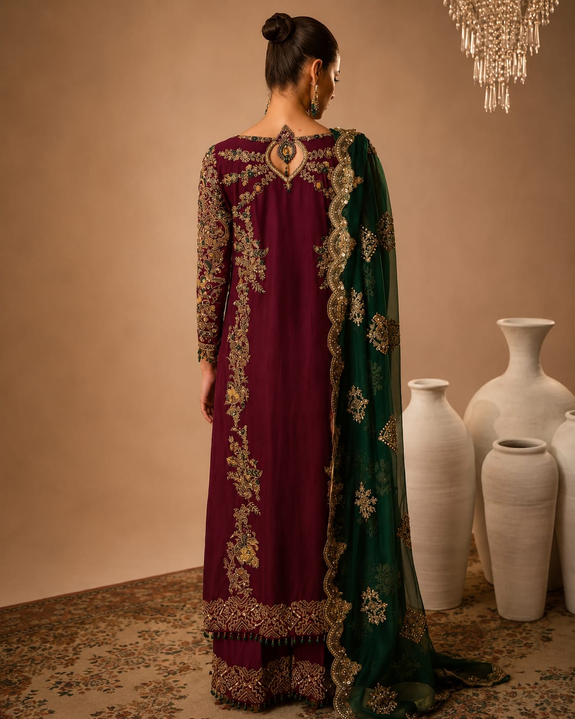 Long Shirt with Plazo