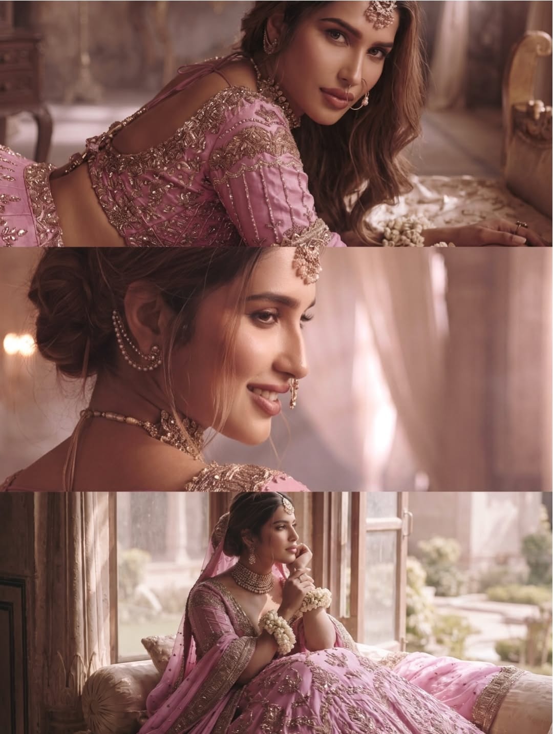 Raw Silk & Organza heavy Lehenga