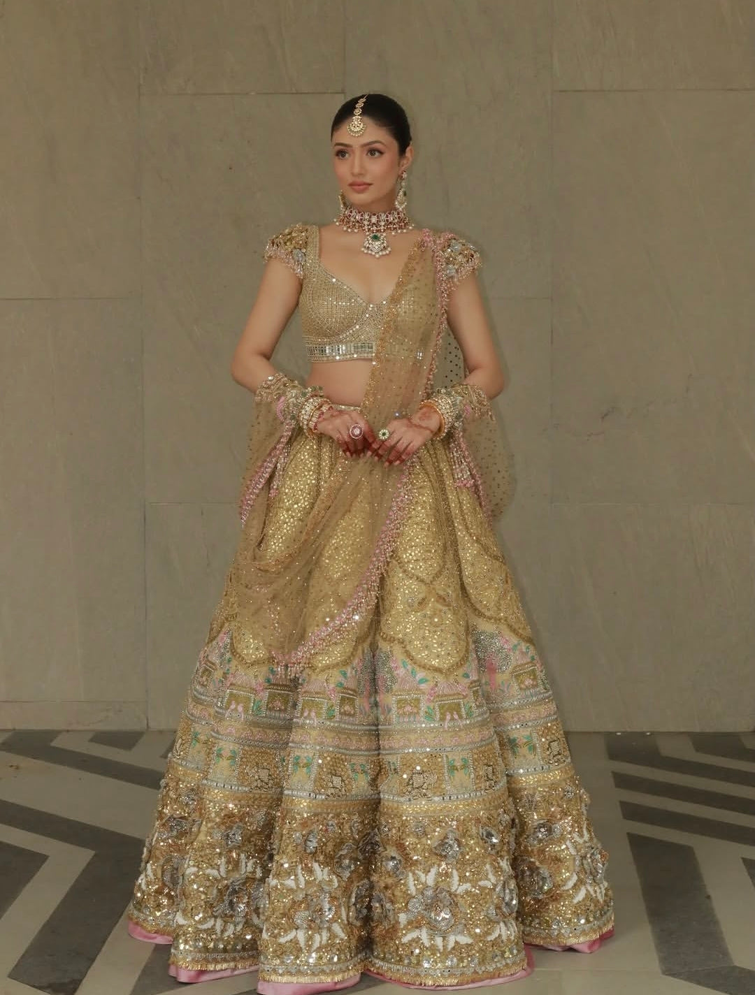 Bridal lehenga