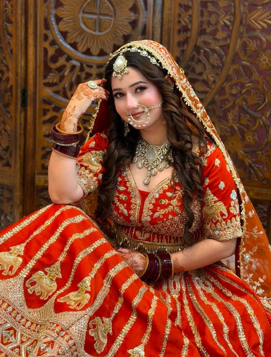 Bridal lehenga