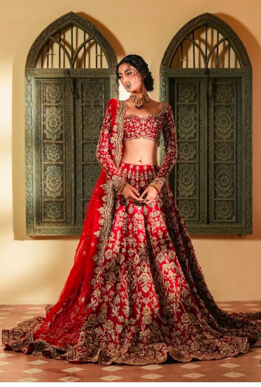 Bridal lehenga