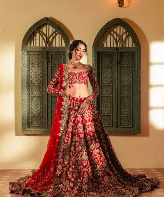 Bridal lehenga