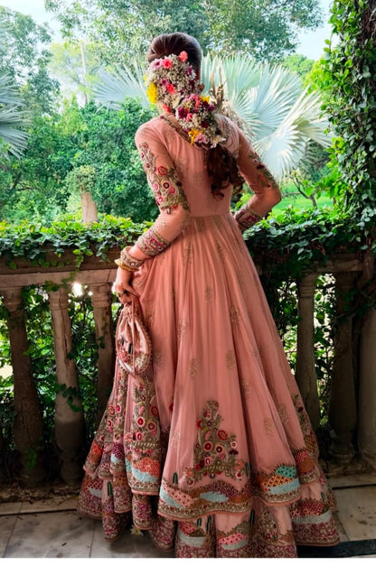 Angrakha Frock