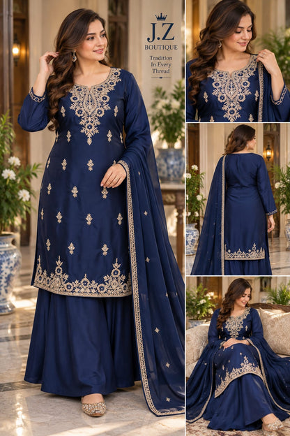 Sharara, Kamees with Dupatta