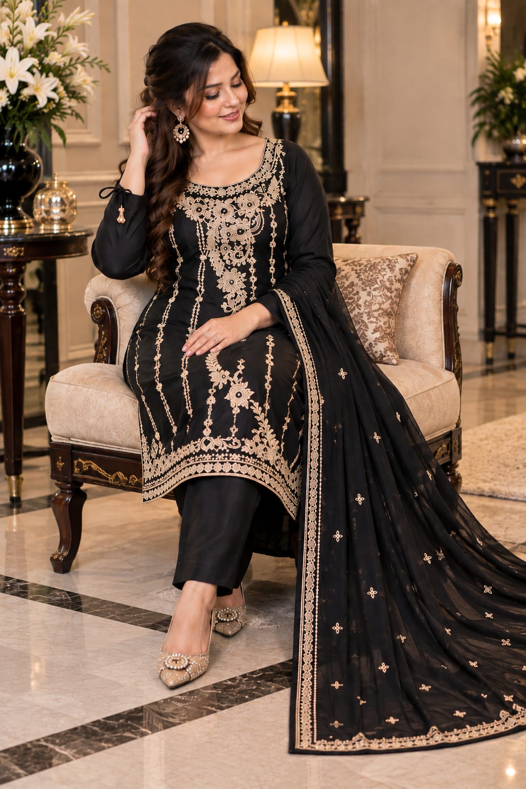 Kameez, Shalwar &Dupatta