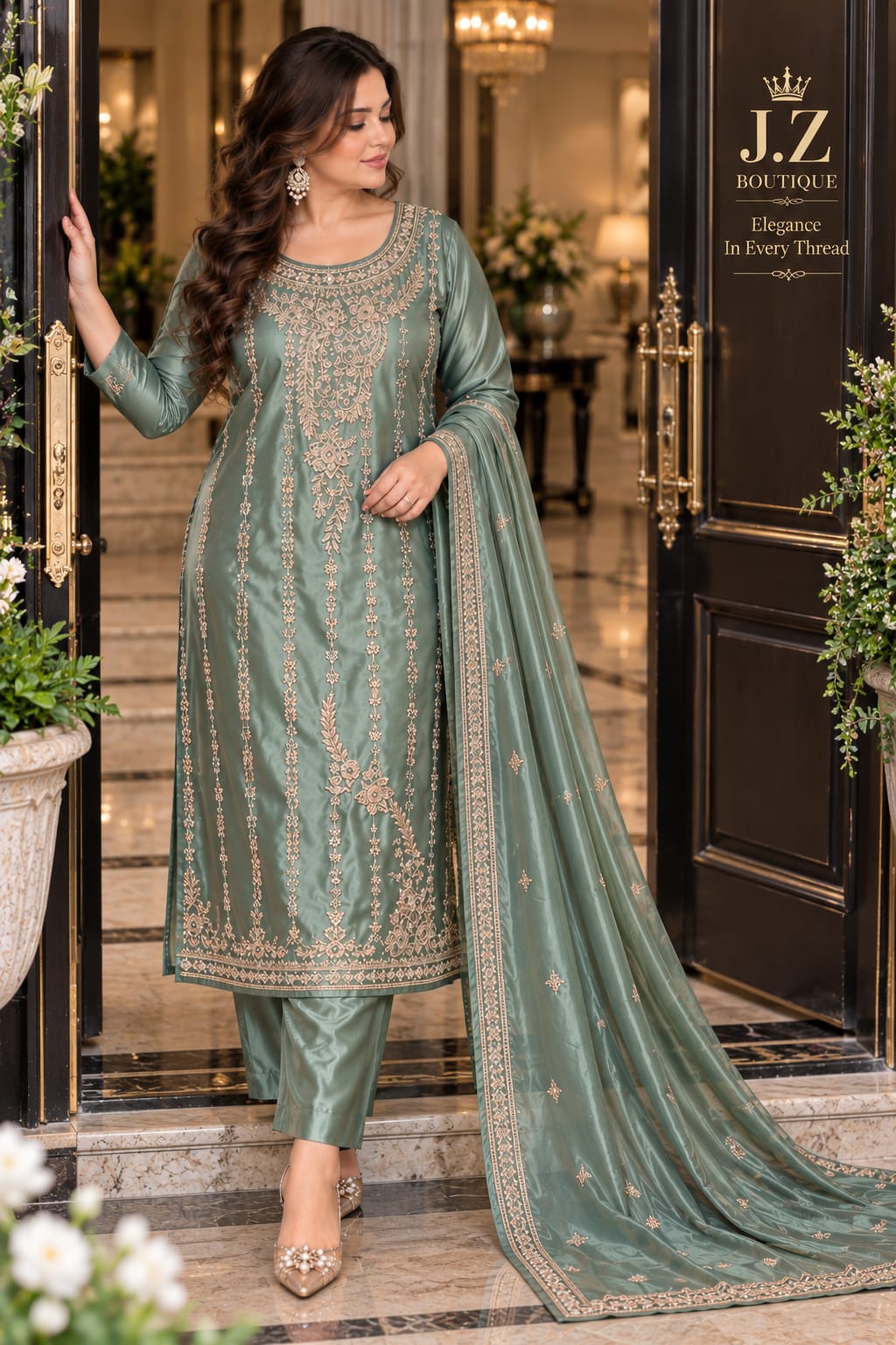 Kameez, Shalwar &Dupatta