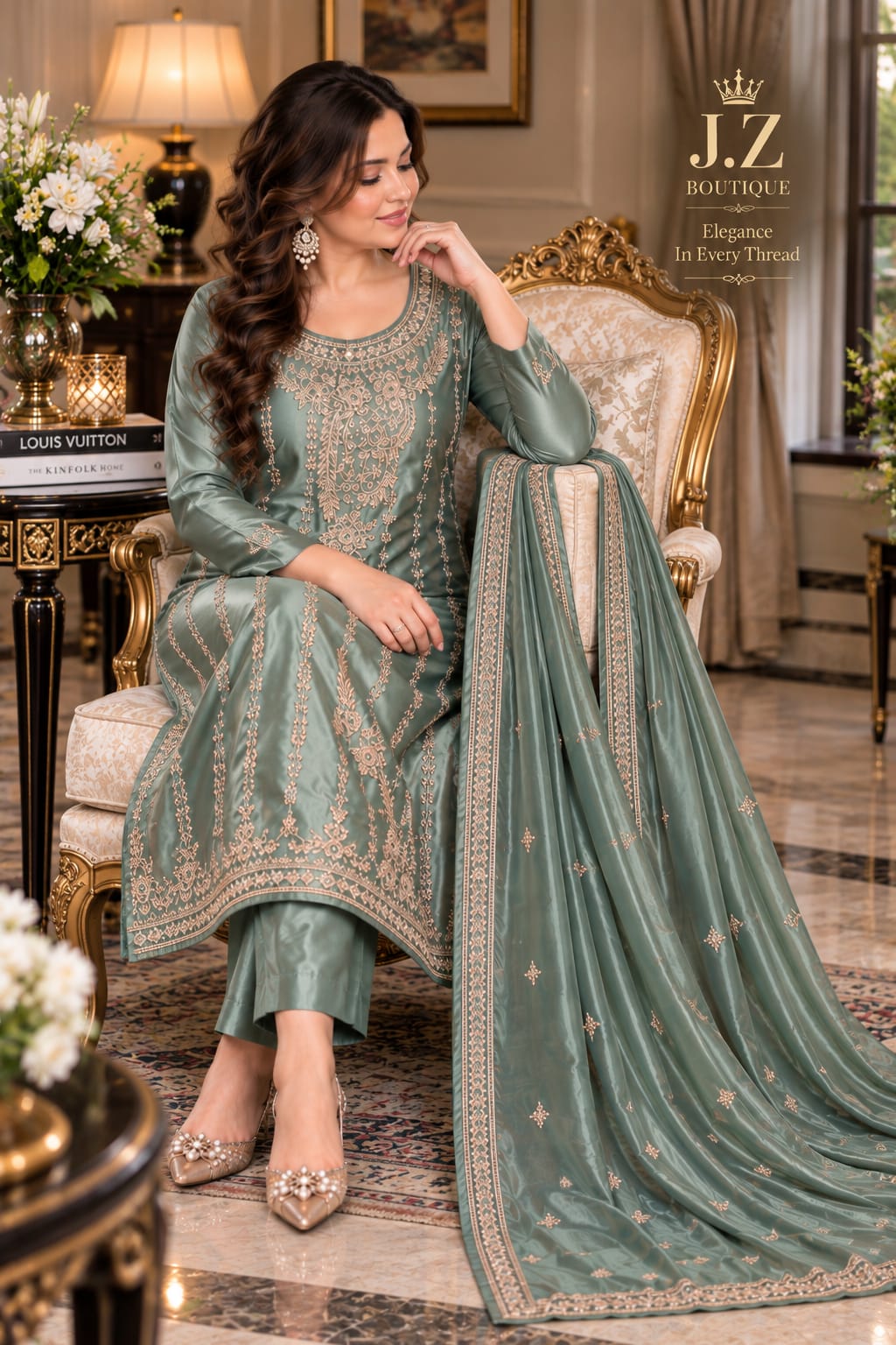 Kameez, Shalwar &Dupatta
