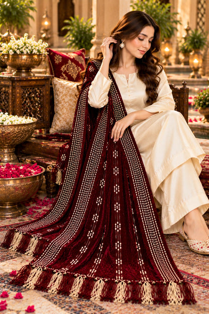 Original Premium Velvet Shawl