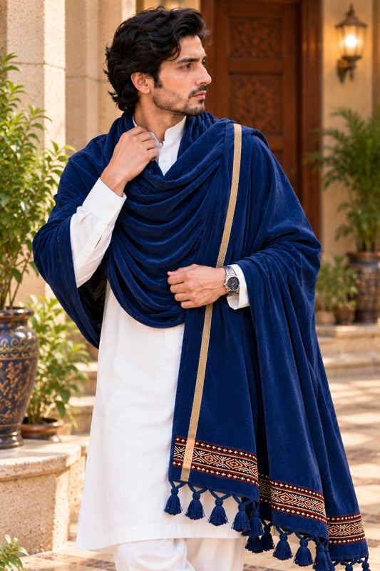 Gents Velvet Shawl