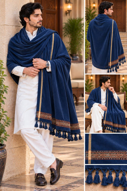 Gents Velvet Shawl