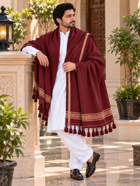 Gents Velvet Shawl