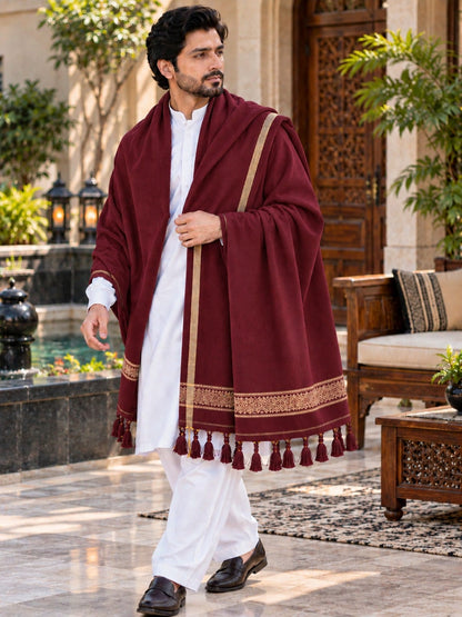 Gents Velvet Shawl