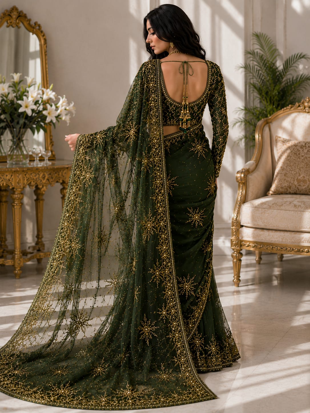 Premium Soft Net Saree