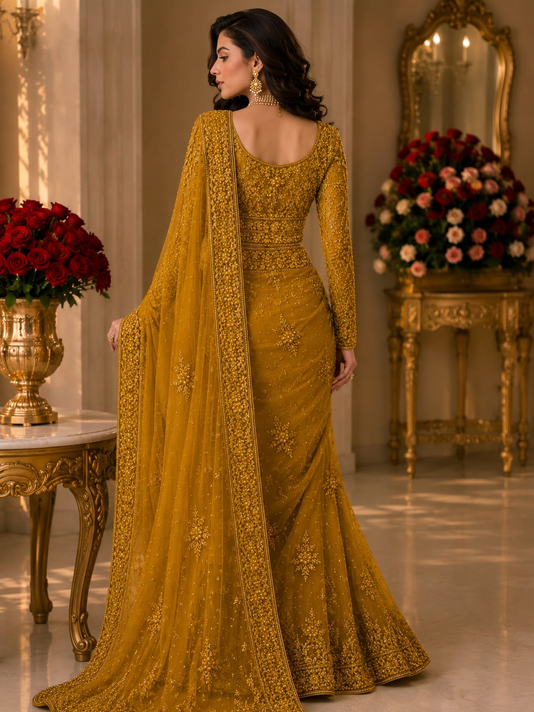 Premium Soft Net Saree