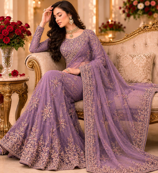 Premium Soft Net Saree