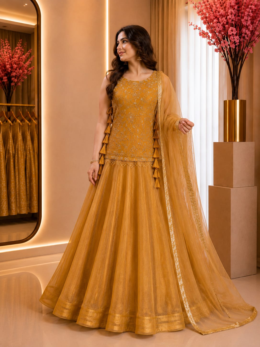 kurti, Lehnga &amp; Dupatta