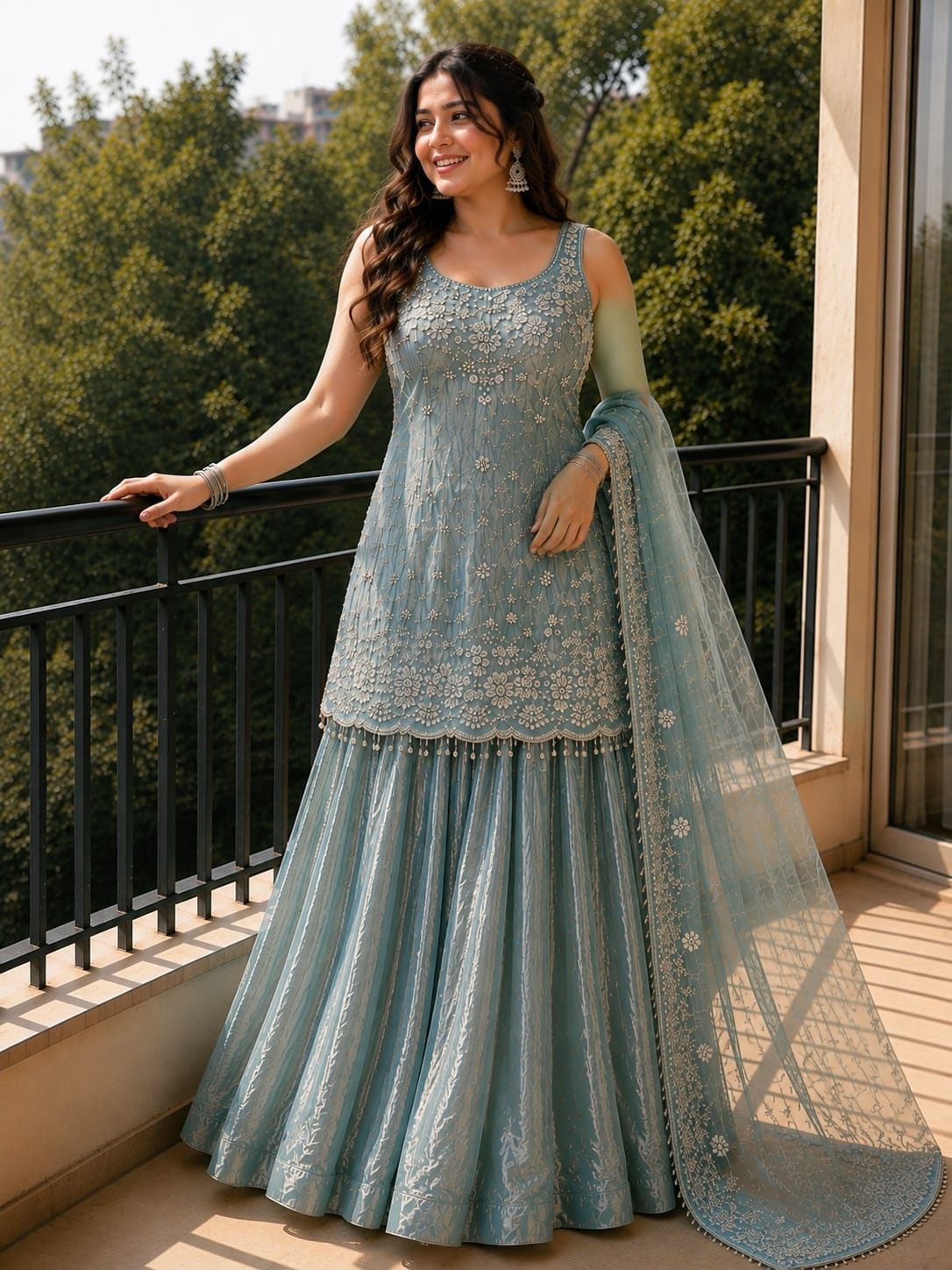 kurti, Lehnga &amp; Dupatta