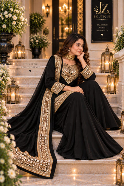 Sharara, Kamees with Dupatta