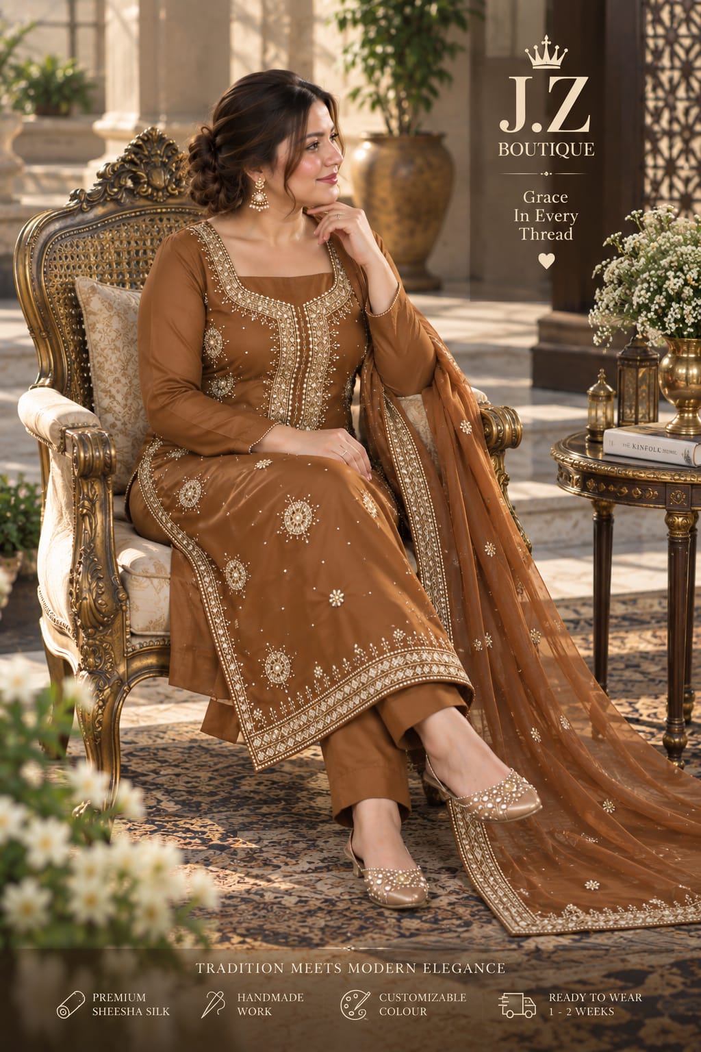 Kameez, Shalwar &Dupatta