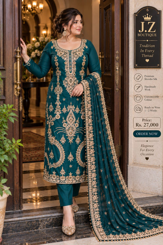 3 Piece handmade suit