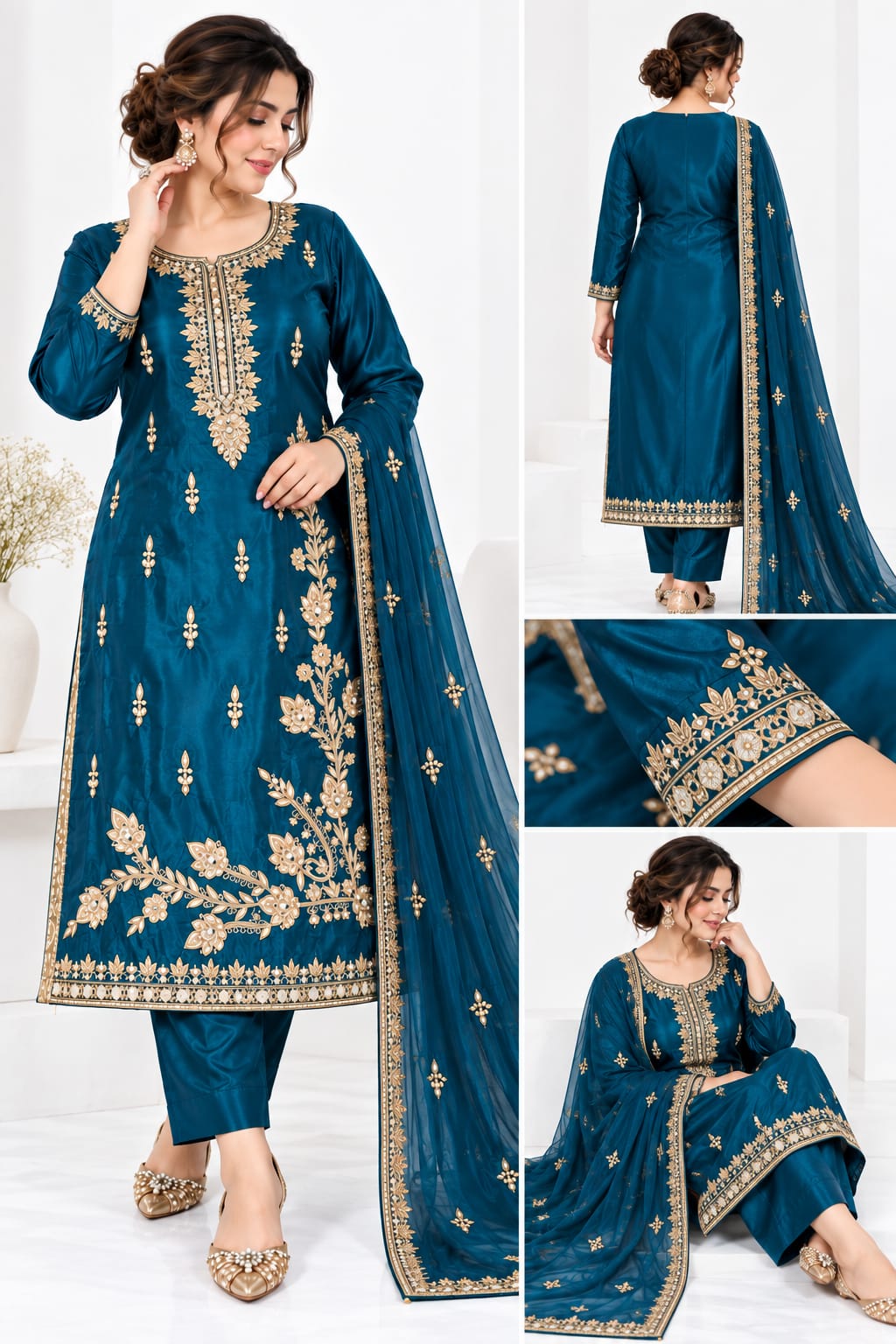 3 Piece handmade suit