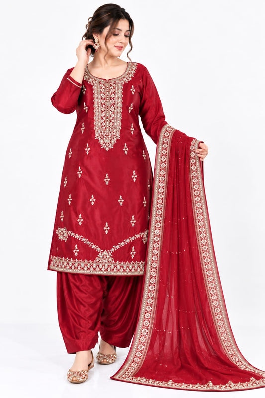 Patiala shalwar,kameez & Dupatta