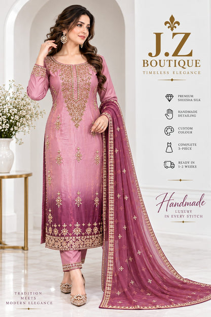Long shirt with Trouser & Dupatta