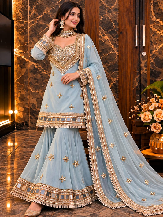 Shirt,Gharara & Dupatta