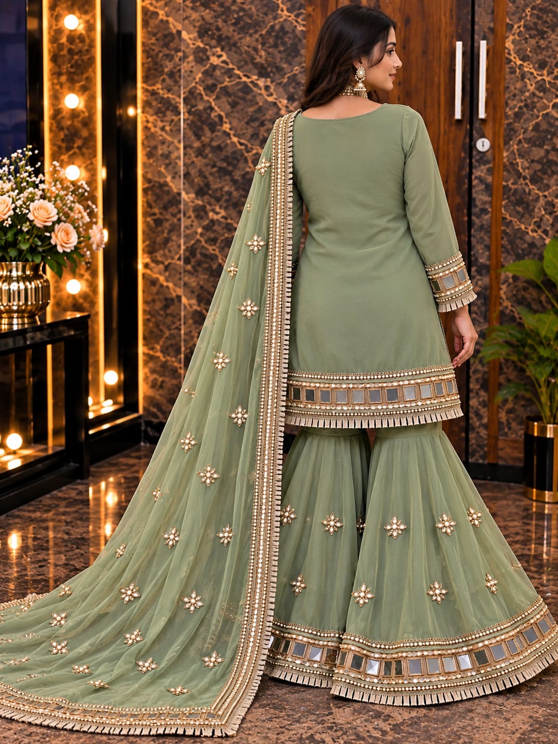 Shirt,Gharara & Dupatta