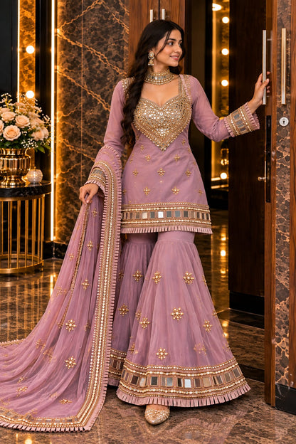 Shirt,Gharara & Dupatta