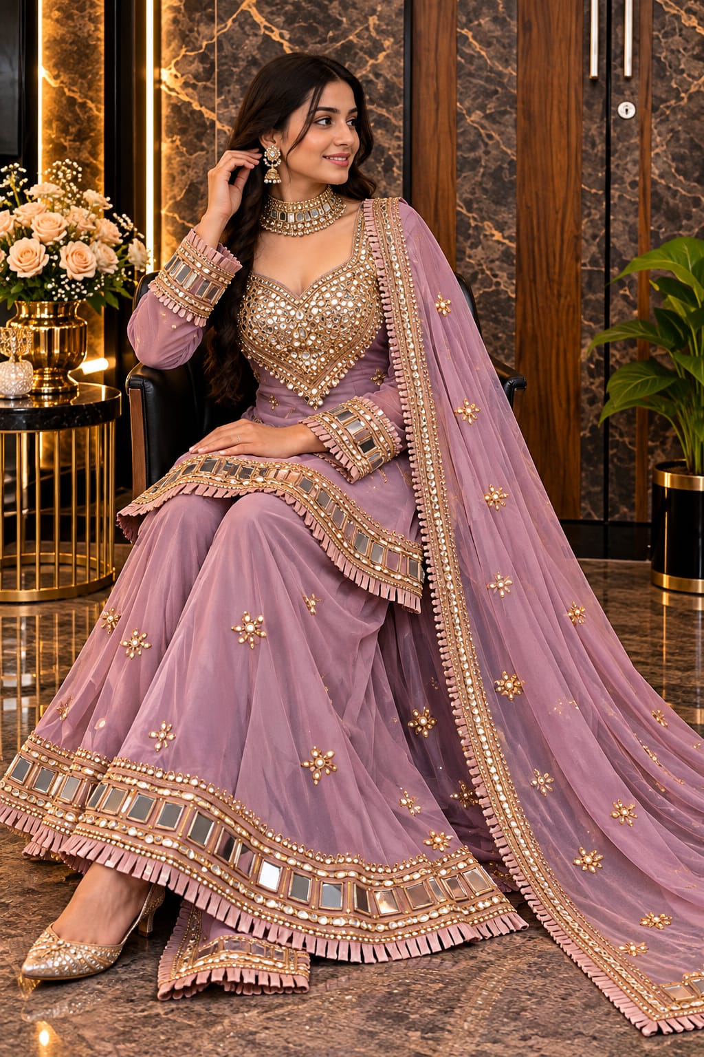 Shirt,Gharara & Dupatta