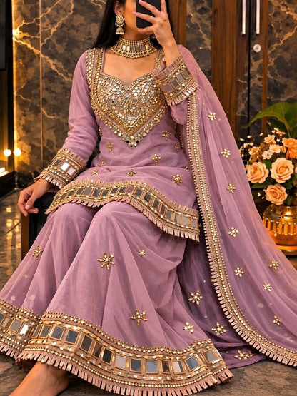 Shirt,Gharara & Dupatta