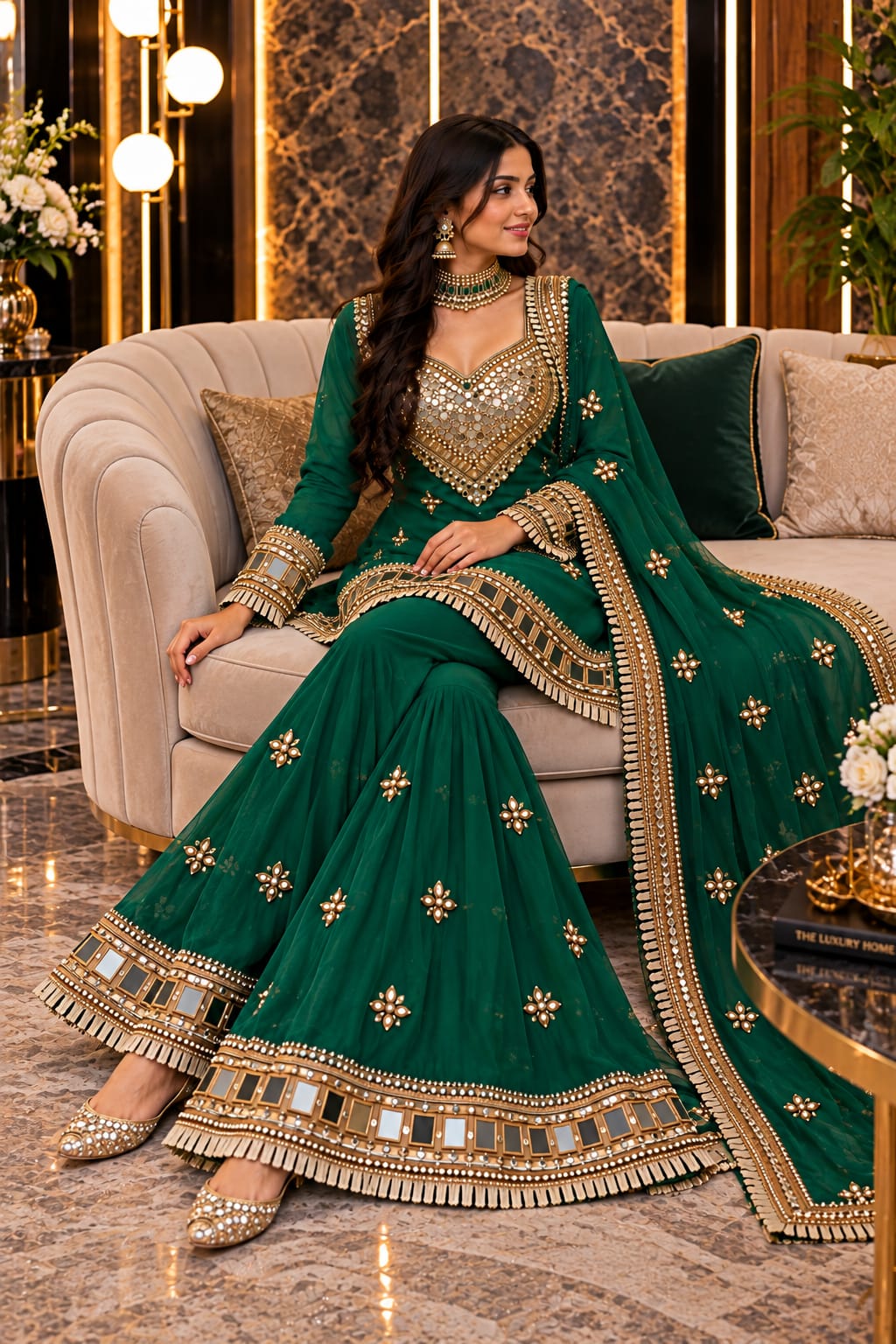 Shirt,Gharara & Dupatta