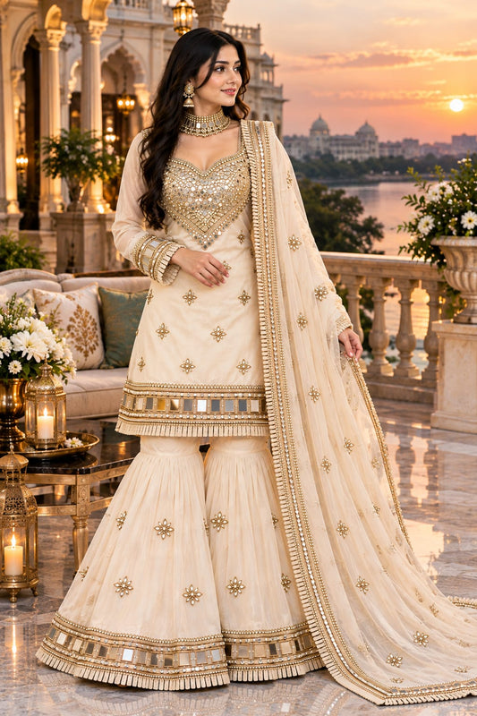 Shirt,Gharara & Dupatta
