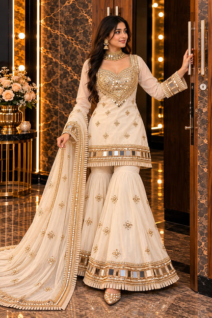 Shirt,Gharara & Dupatta