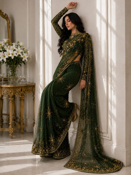 Premium Soft Net Saree