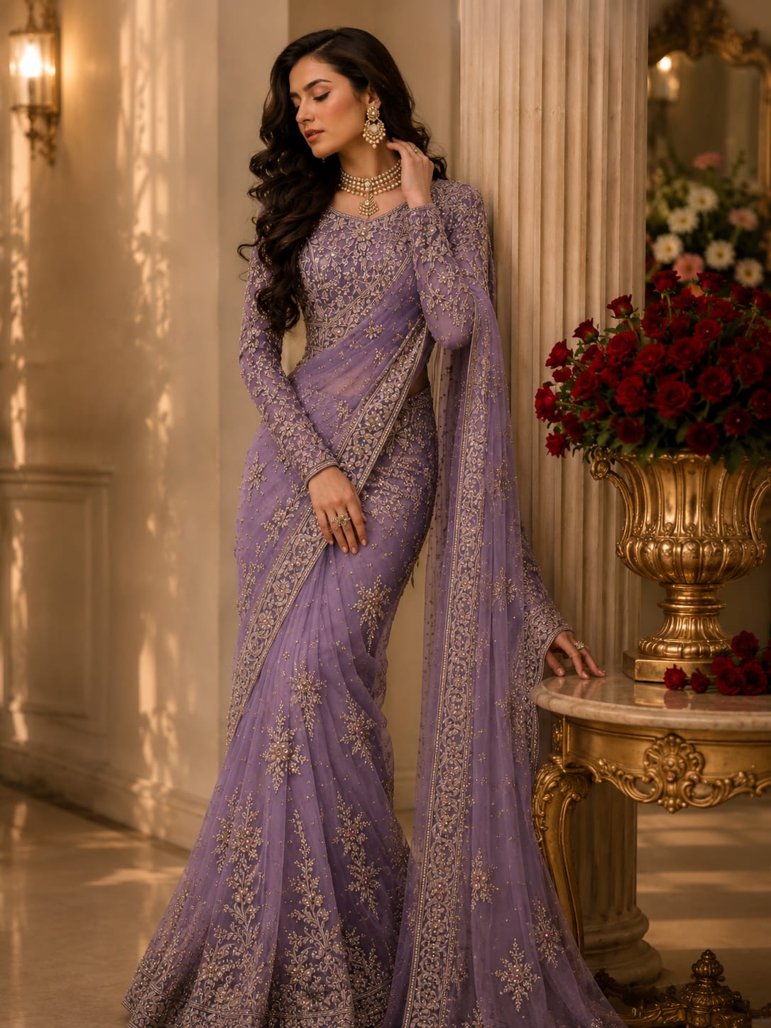 Premium Soft Net Saree