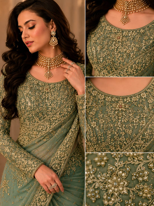 Premium Soft Net Saree