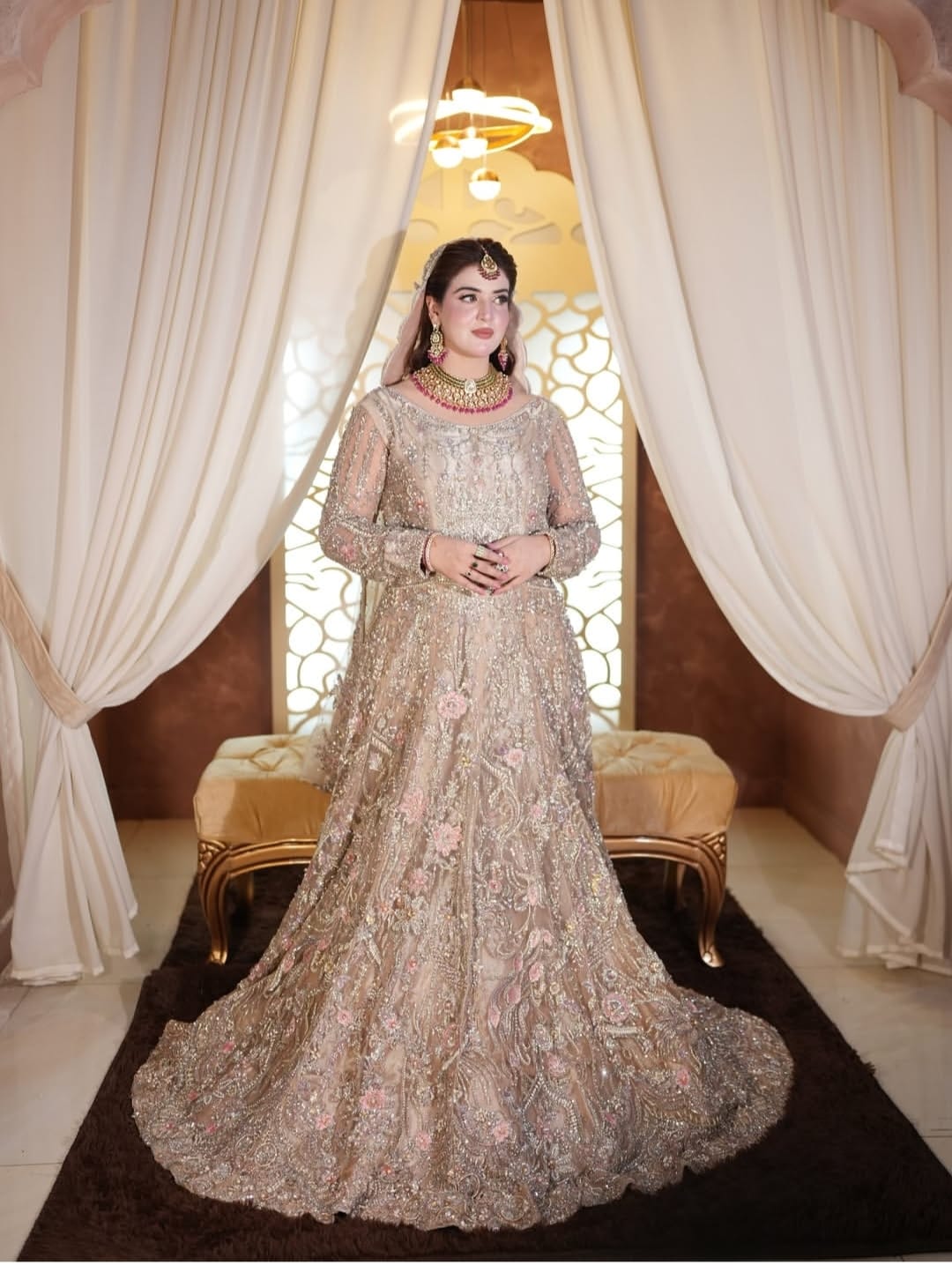 Net & Organza Maxi