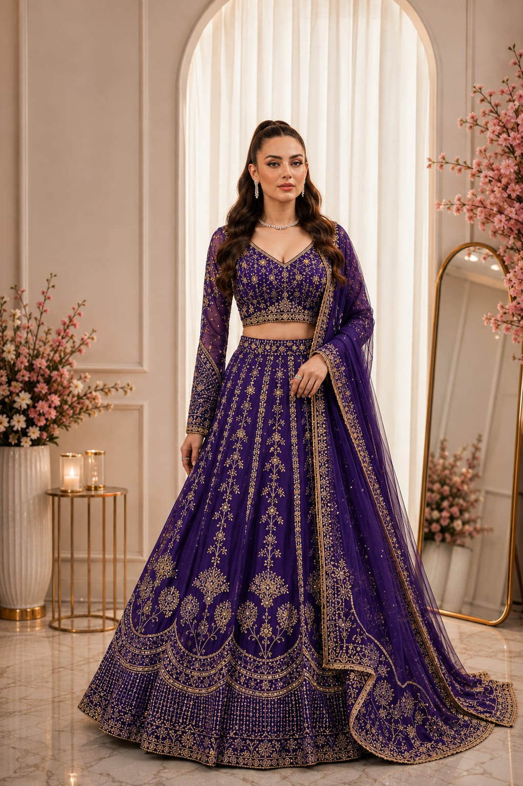 kurti, Lehnga &amp; Dupatta